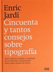 Cincuenta y Tantos Consejos Sobre Tipografía  portada